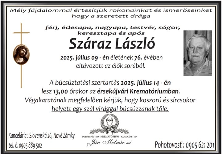Parte pre Száraz László