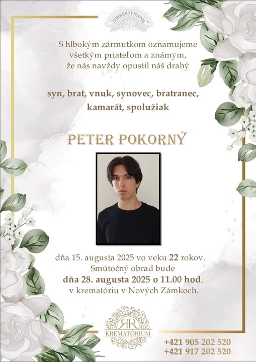 Parte pre Pokorný Peter