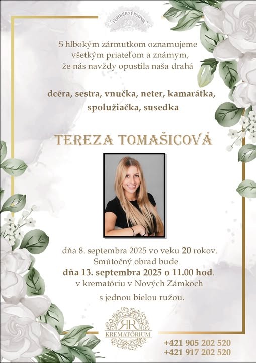 Parte pre Tomašicová Tereza