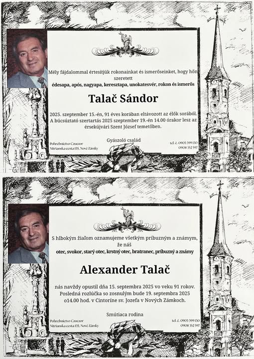 Parte pre Talač Sándor