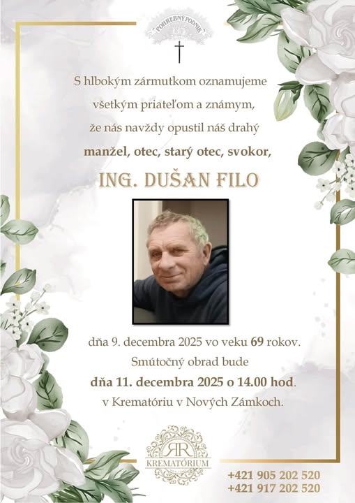 Parte pre Filo Dušan Ing.