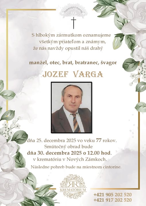 Parte pre Varga Jozef