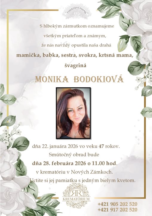 Parte pre Bodokiová Monika