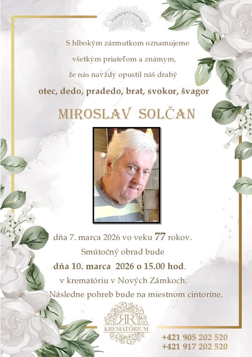Parte pre Solčan Miroslav